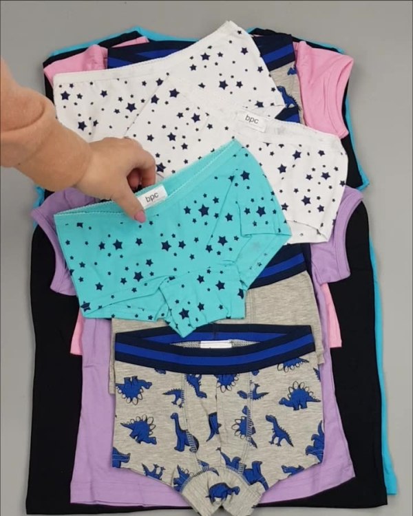 Фотография  891 - Нижнее белье Bon Prix дети#50 шт, ЛОТ №3242 оптом в Анадыри и Чукотском АО