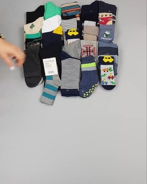 Фотография  848 - Носки дети СТОК зима#5 кг, ЛОТ №4870 оптом в Анадыри и Чукотском АО