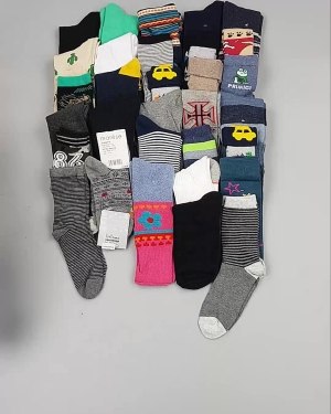 Фотография  652 - Носки дети СТОК зима#5 кг, ЛОТ №4870 оптом в Анадыри и Чукотском АО