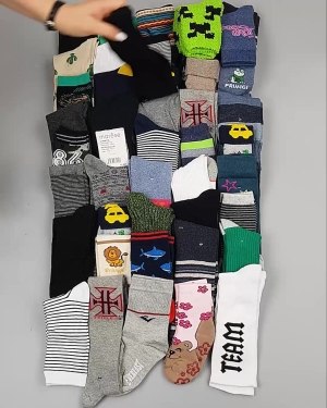 Фотография  959 - Носки дети СТОК зима#5 кг, ЛОТ №4870 оптом в Анадыри и Чукотском АО