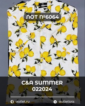 Купить C&A Summer mix 022024#15 кг, ЛОТ №6064 оптом в Анадыри и Чукотском АО