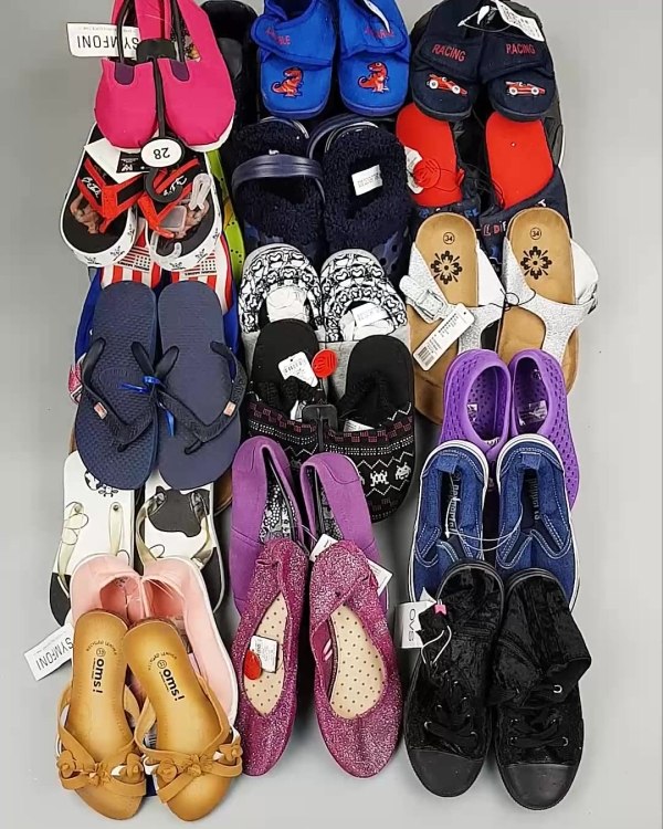 Фотография  445 - Обувь детская СТОК Summer#7,85 кг, ЛОТ №6196 оптом в Анадыри и Чукотском АО