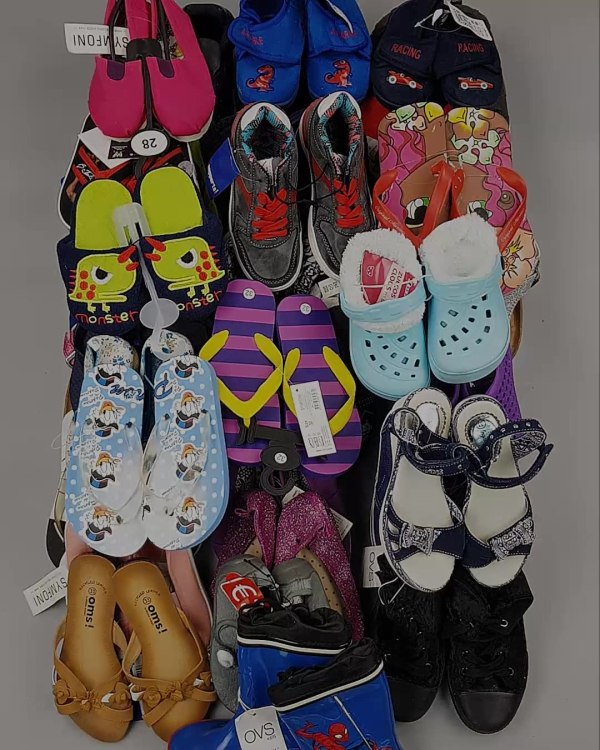 Фотография  352 - Обувь детская СТОК Summer#7,85 кг, ЛОТ №6196 оптом в Анадыри и Чукотском АО