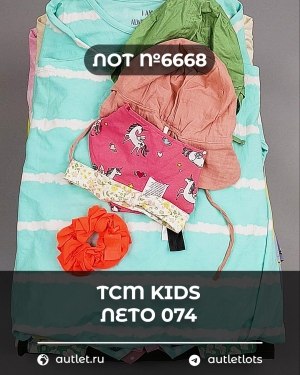 Купить TCM Kids лето 074#7 кг, ЛОТ №6668 оптом в Анадыри и Чукотском АО