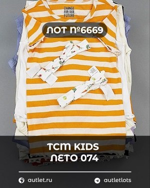 Купить TCM Kids лето 074#7 кг, ЛОТ №6669 оптом в Анадыри и Чукотском АО