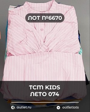 Купить TCM Kids лето 074#7 кг, ЛОТ №6670 оптом в Анадыри и Чукотском АО