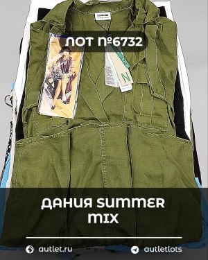 Купить ДАНИЯ Summer mix 24#15 кг, ЛОТ №6732 оптом в Анадыри и Чукотском АО