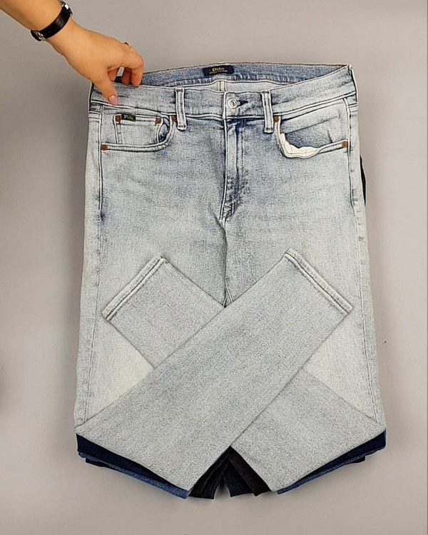 Фотография  825 - Cream Джинсы женские#25 кг оптом в Анадыри и Чукотском АО