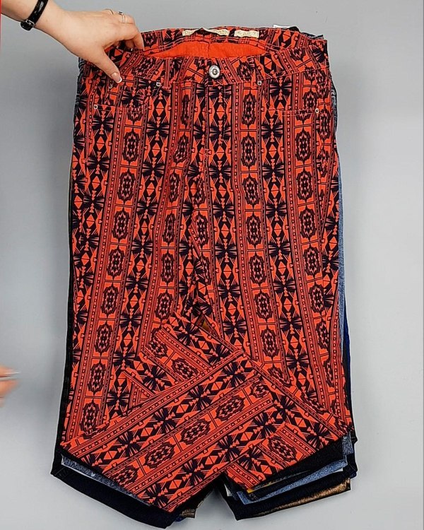 Фотография  408 - А 82202 Брюки женские (Fashion&Skinny Pants)#25 кг оптом в Анадыри и Чукотском АО