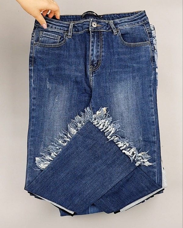 Фотография  227 - Cream Джинсы женские#25 кг оптом в Анадыри и Чукотском АО