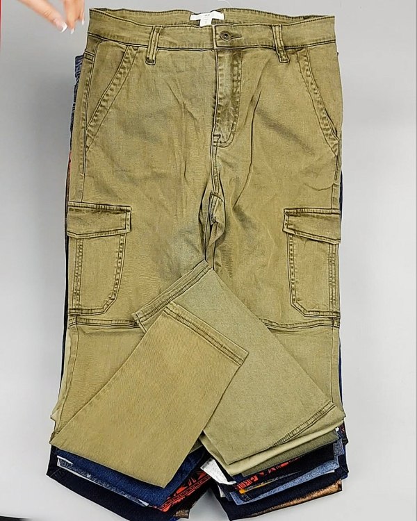 Фотография  543 - А 82202 Брюки женские (Fashion&Skinny Pants)#25 кг оптом в Анадыри и Чукотском АО