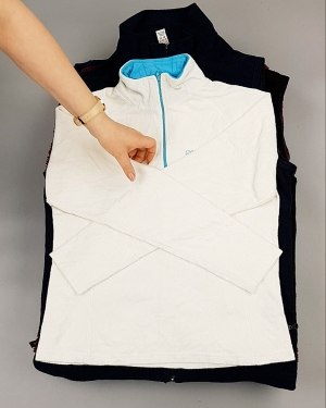 Фотография  477 - А 25302 Флис толстовки (Fleece jackets)#25 кг оптом в Анадыри и Чукотском АО