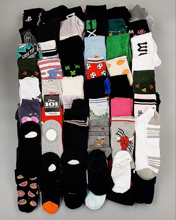 Фотография  970 - Носки дети СТОК зима#5 кг, ЛОТ №6988 оптом в Анадыри и Чукотском АО