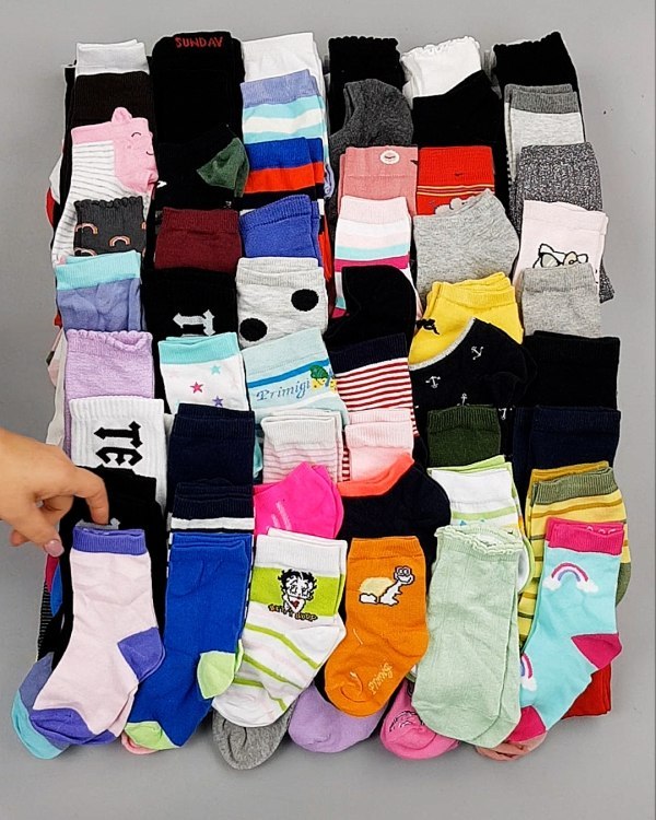 Фотография  737 - Носки дети СТОК лето#5 кг, ЛОТ №6993 оптом в Анадыри и Чукотском АО