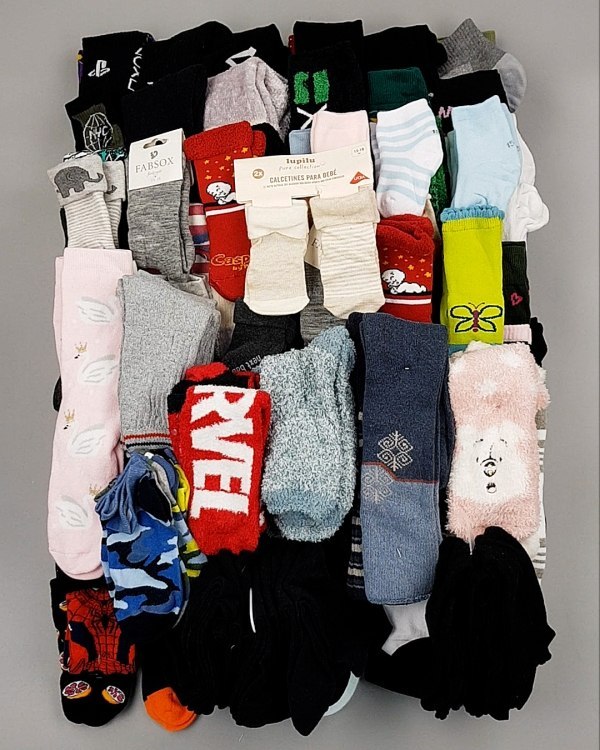 Фотография  593 - Носки дети СТОК зима#5 кг, ЛОТ №6988 оптом в Анадыри и Чукотском АО