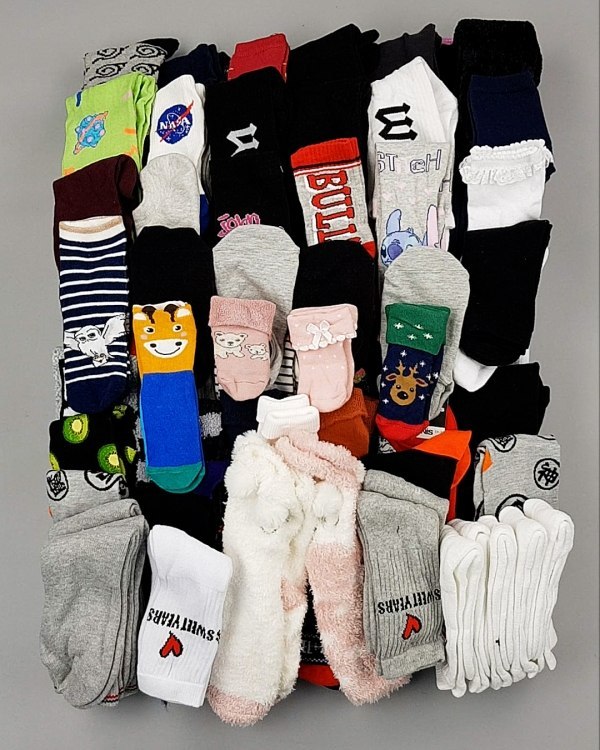 Фотография  926 - Носки дети СТОК зима#5 кг, ЛОТ №6989 оптом в Анадыри и Чукотском АО