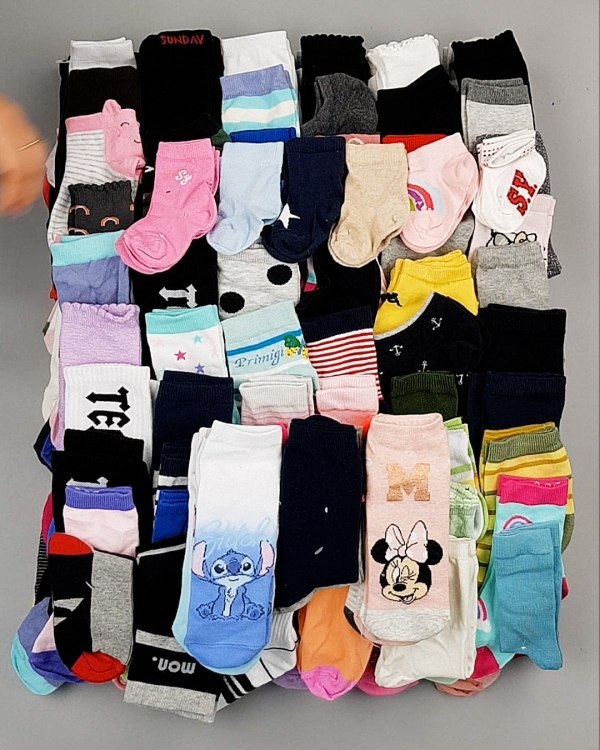 Фотография  311 - Носки дети СТОК лето#5 кг, ЛОТ №6993 оптом в Анадыри и Чукотском АО