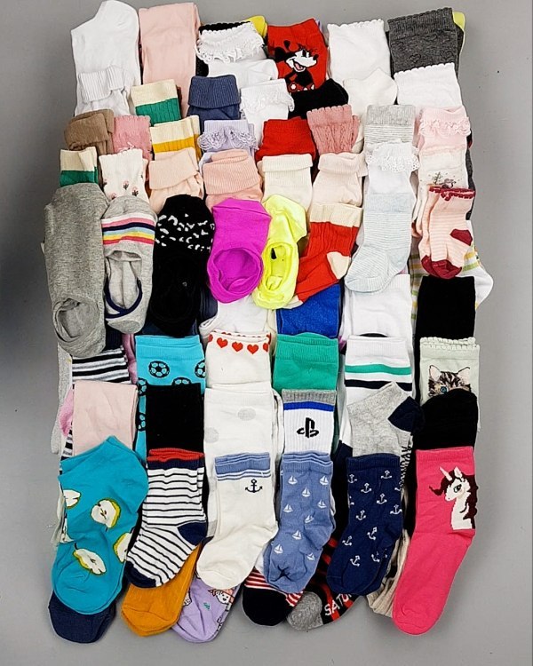 Фотография  273 - Носки дети СТОК лето#5 кг, ЛОТ №6992 оптом в Анадыри и Чукотском АО