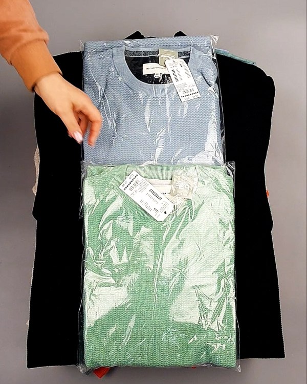 Фотография  346 - Джемпера легкие мужские TOM TAILOR 124#8,7 кг, ЛОТ №7606 оптом в Анадыри и Чукотском АО