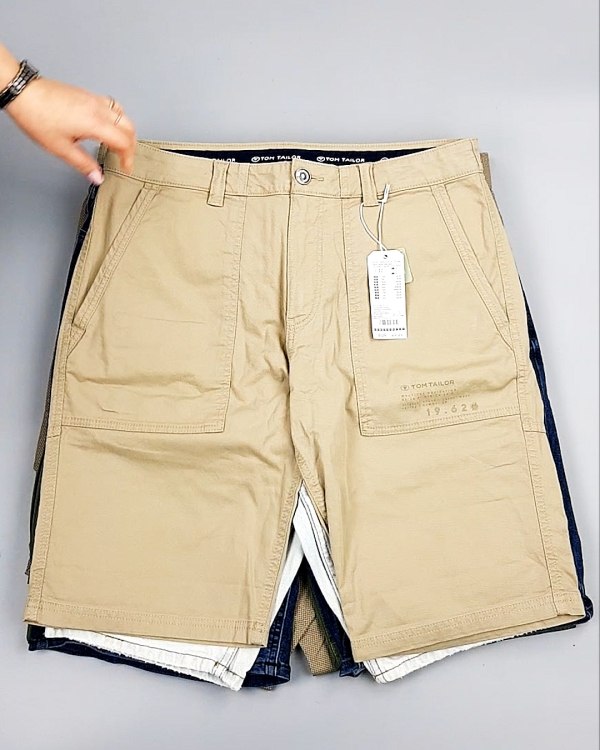 Фотография  284 - Шорты мужские TOM TAILOR 124#3,75 кг, ЛОТ №7600 оптом в Анадыри и Чукотском АО