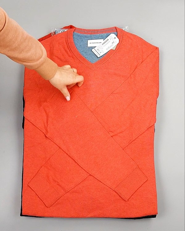 Фотография  588 - Джемпера легкие мужские TOM TAILOR 124#8,35 кг, ЛОТ №7605 оптом в Анадыри и Чукотском АО