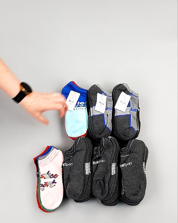 Фотография  528 - Носки дети лето CAN 084#5 кг, ЛОТ №8001 оптом в Анадыри и Чукотском АО