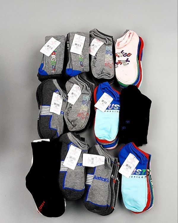 Фотография  481 - Носки дети лето CAN 084#5 кг, ЛОТ №8000 оптом в Анадыри и Чукотском АО