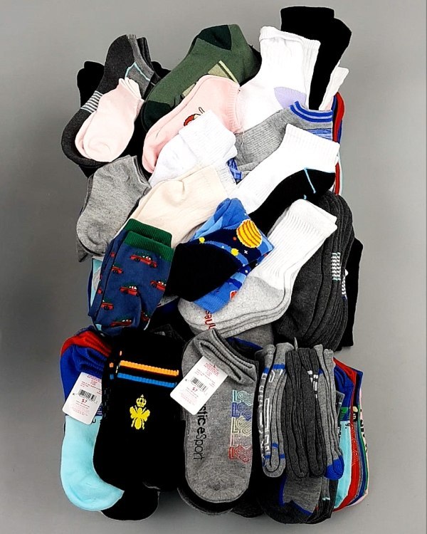 Фотография  170 - Носки дети лето CAN 084#5 кг, ЛОТ №8000 оптом в Анадыри и Чукотском АО