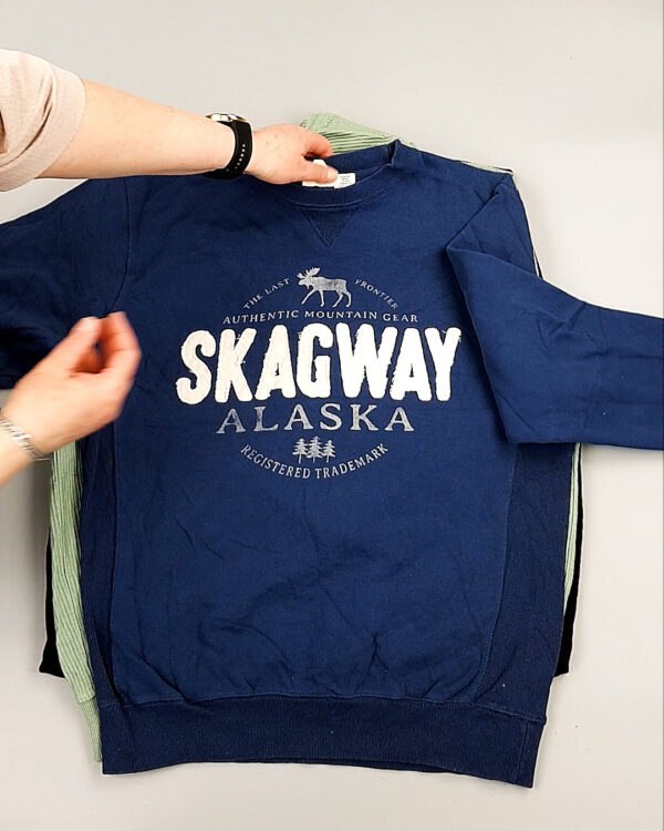 Фотография  733 - Толстовки муж BLUE CAN 084#10 кг, ЛОТ №8105 оптом в Анадыри и Чукотском АО