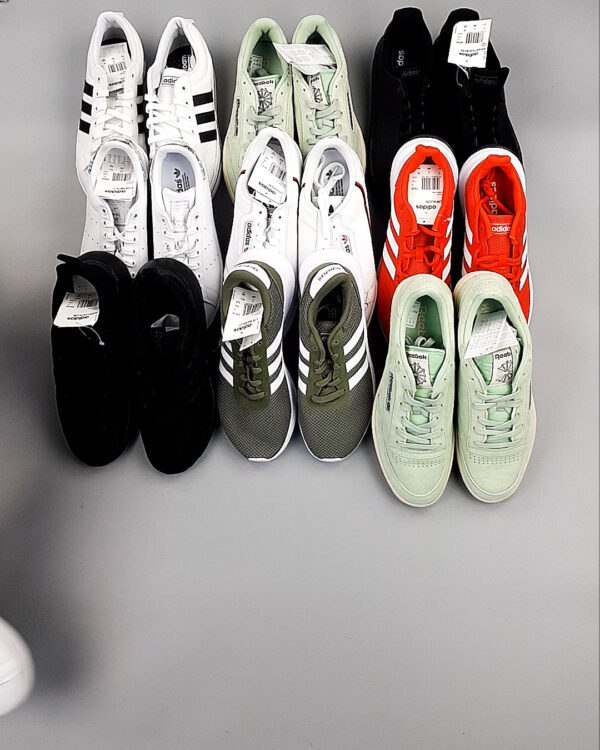 Фотография  283 - Кроссовки Adidas+Reebok#15 шт, ЛОТ №8330 оптом в Анадыри и Чукотском АО