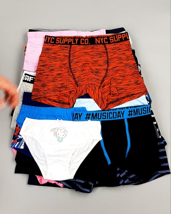 Фотография  934 - Нижнее белье kids C&A#3 кг, ЛОТ №8174 оптом в Анадыри и Чукотском АО