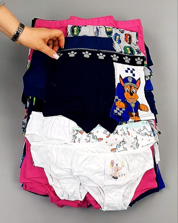 Фотография  314 - Нижнее белье LIDL Kids 074#5 кг, ЛОТ №8186 оптом в Анадыри и Чукотском АО