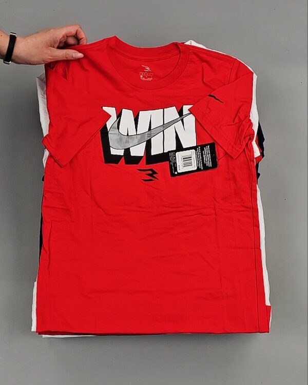 Фотография  912 - Футболки детские NIKE WIN CAN 084#5 кг, ЛОТ №8597 оптом в Анадыри и Чукотском АО