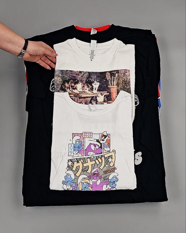 Фотография  544 - Футболки м/ж (Printed T-Shirts New)#5 кг, ЛОТ №8511 оптом в Анадыри и Чукотском АО