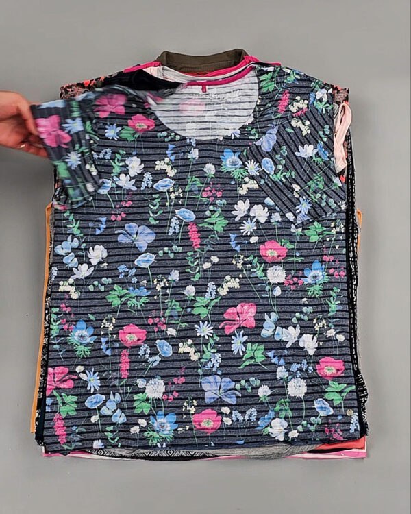 Фотография  878 - Футболки м/ж Cr+Ex#8 кг, ЛОТ № ВК0100 оптом в Анадыри и Чукотском АО