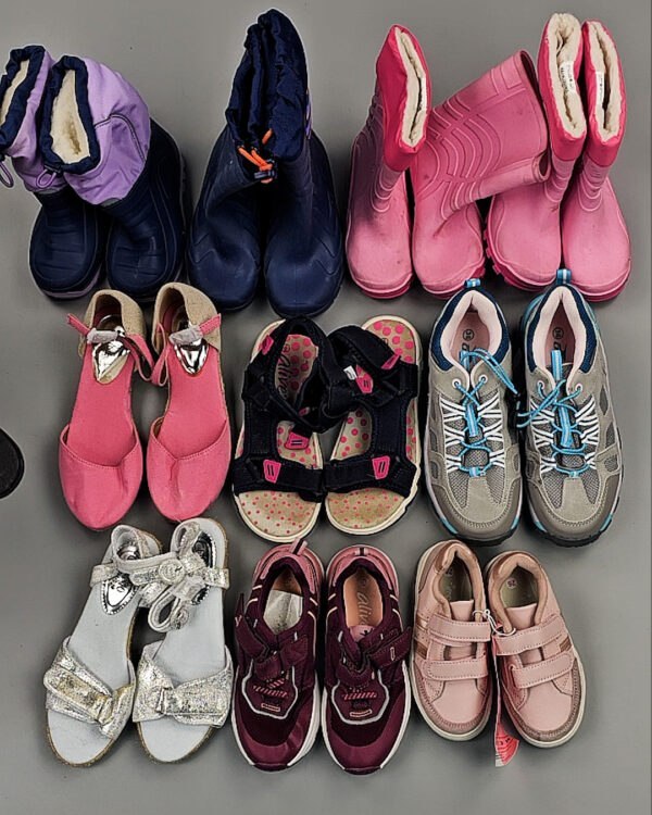 Фотография  628 - Обувь детская Summer Autlet#6 кг, ЛОТ № ВК0128 оптом в Анадыри и Чукотском АО