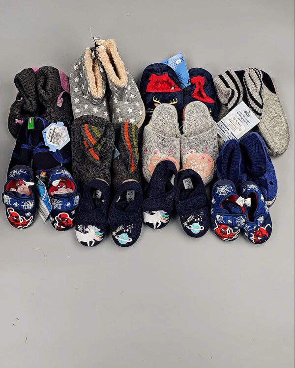 Фотография  841 - Обувь домашняя дети СТОК 065#3,2 кг, ЛОТ СТ-9727 оптом в Анадыри и Чукотском АО