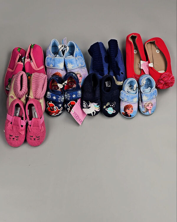 Фотография  840 - Обувь домашняя дети СТОК 065#3,3 кг, ЛОТ СТ-9728 оптом в Анадыри и Чукотском АО