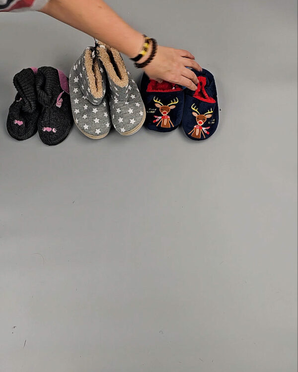 Фотография  330 - Обувь домашняя дети СТОК 065#3,2 кг, ЛОТ СТ-9727 оптом в Анадыри и Чукотском АО