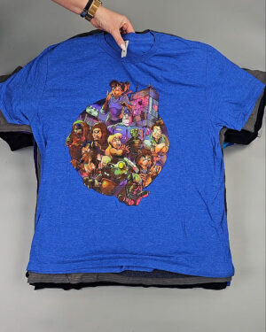 Фотография  405 - Футболки м/ж (Super T-Shirts Printed)#10 кг, ЛОТ СХ-0272 оптом в Анадыри и Чукотском АО